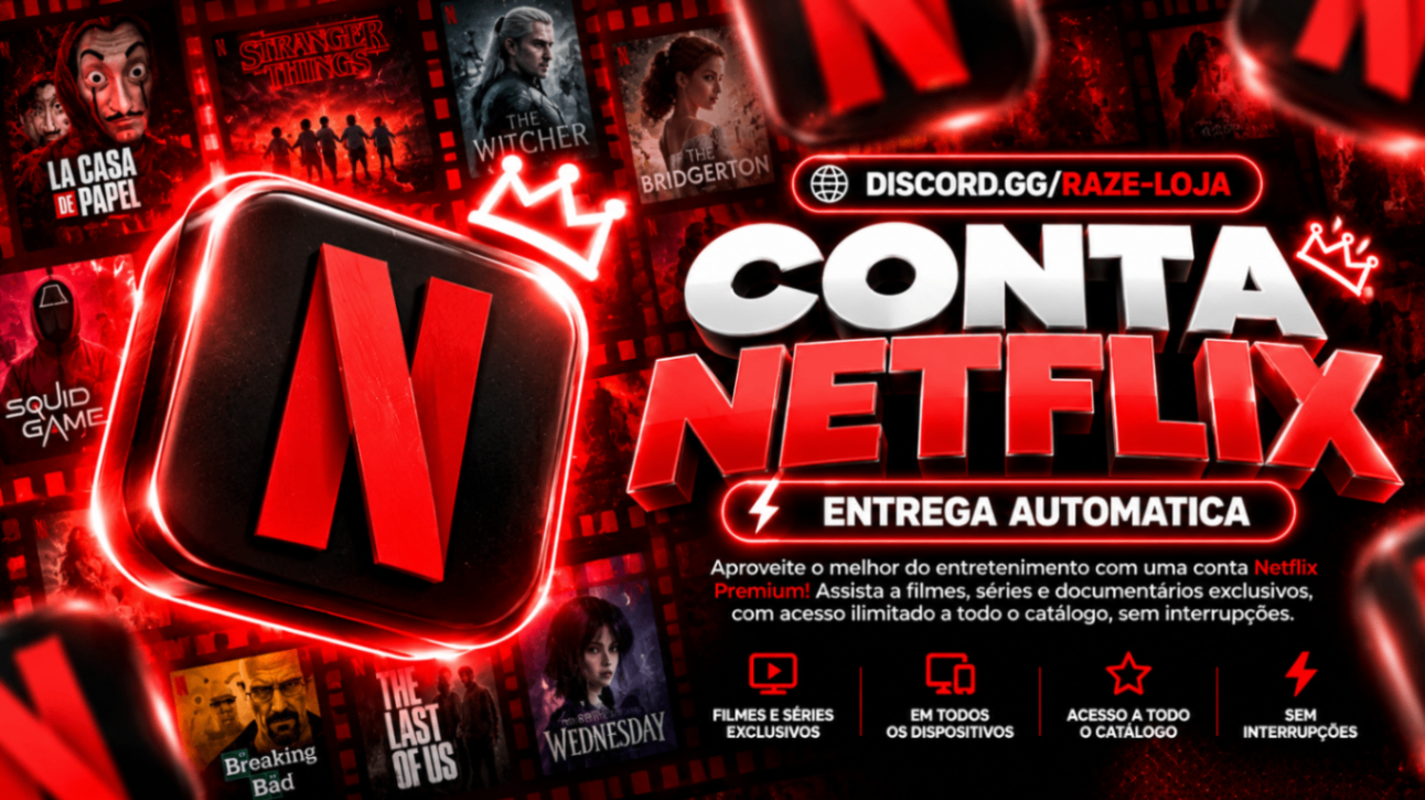 Netflix Premium - 30 Dias