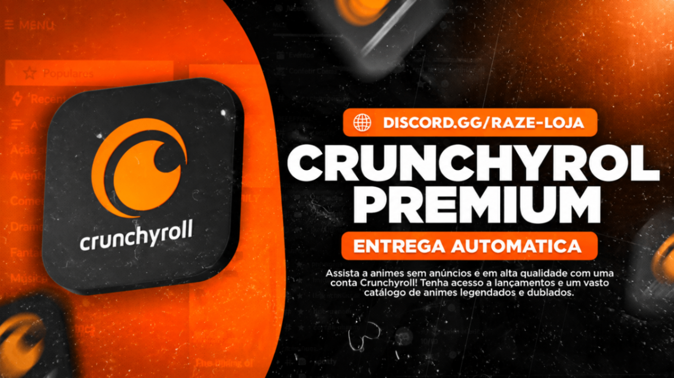Crunchyroll Mega Fan - 30 Dias